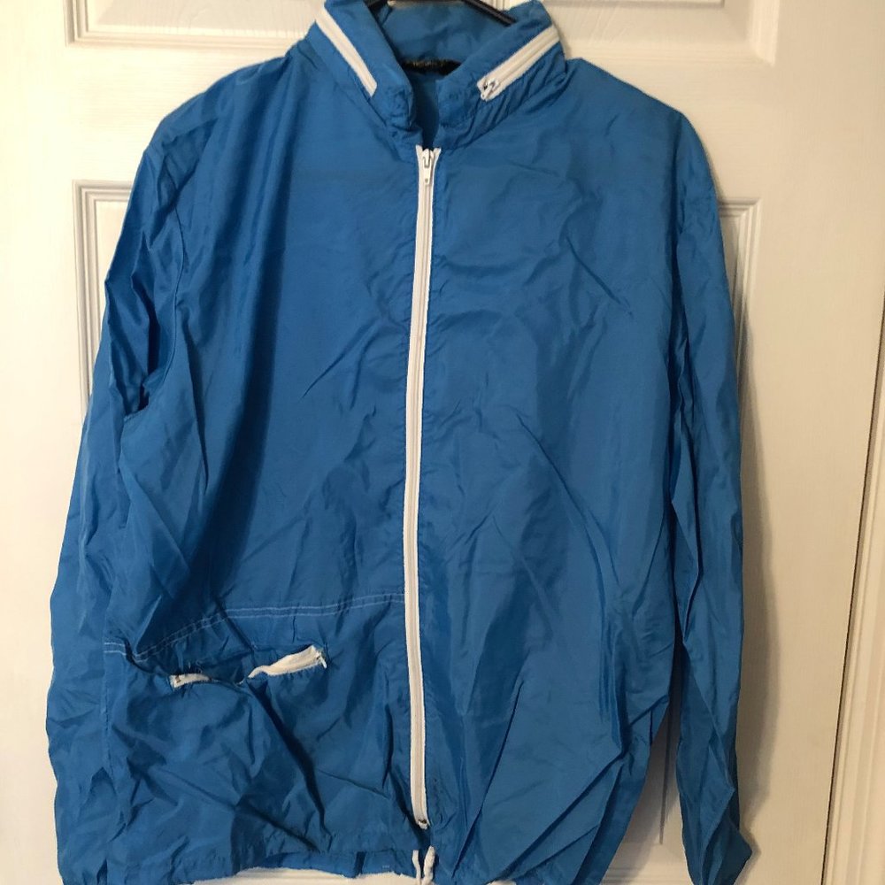 Vintage Rain Jacket and Pirate Ship Button Down